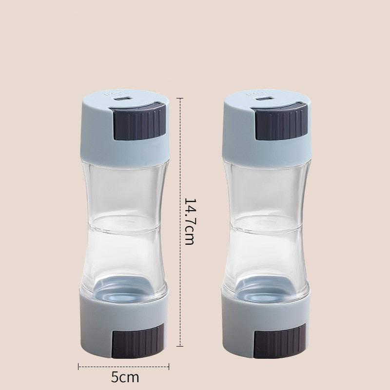 Airtight Spice Container Twin Dispenser - Befez