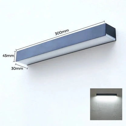 Outdoor Solar Wall Lamp, 16 LEDs, Bright and Waterproof