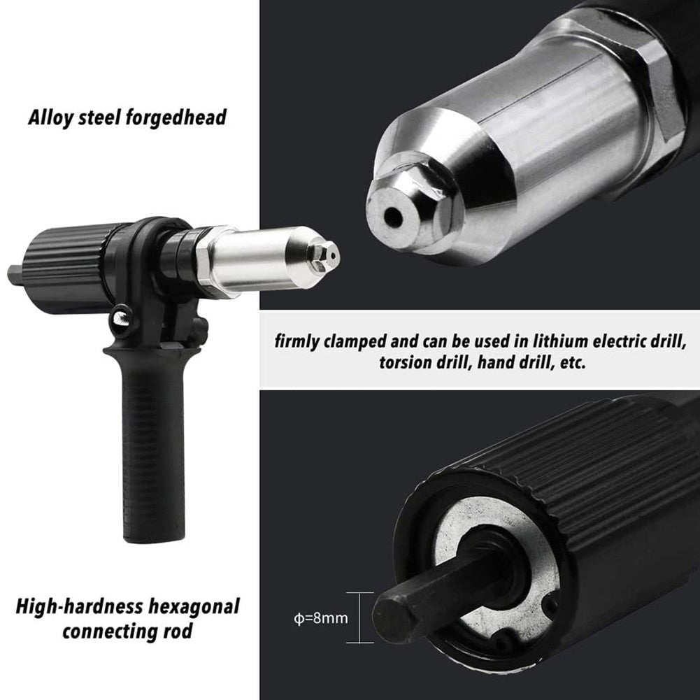 Portable Rechargeable Rivet Nut Drill Tool