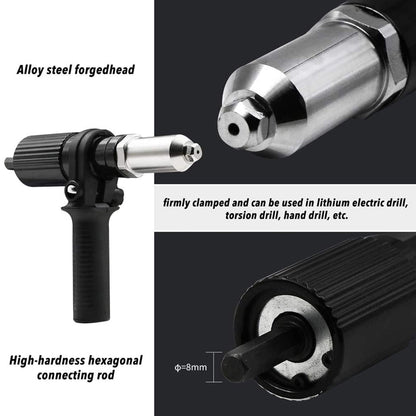 Portable Rechargeable Rivet Nut Drill Tool