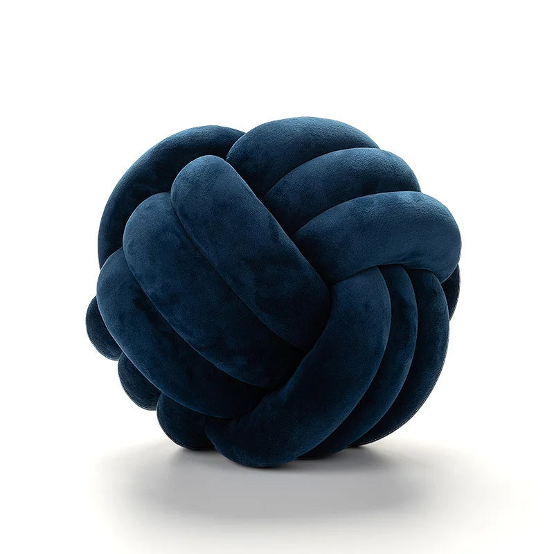 Soft Velvet Knot Pillow
