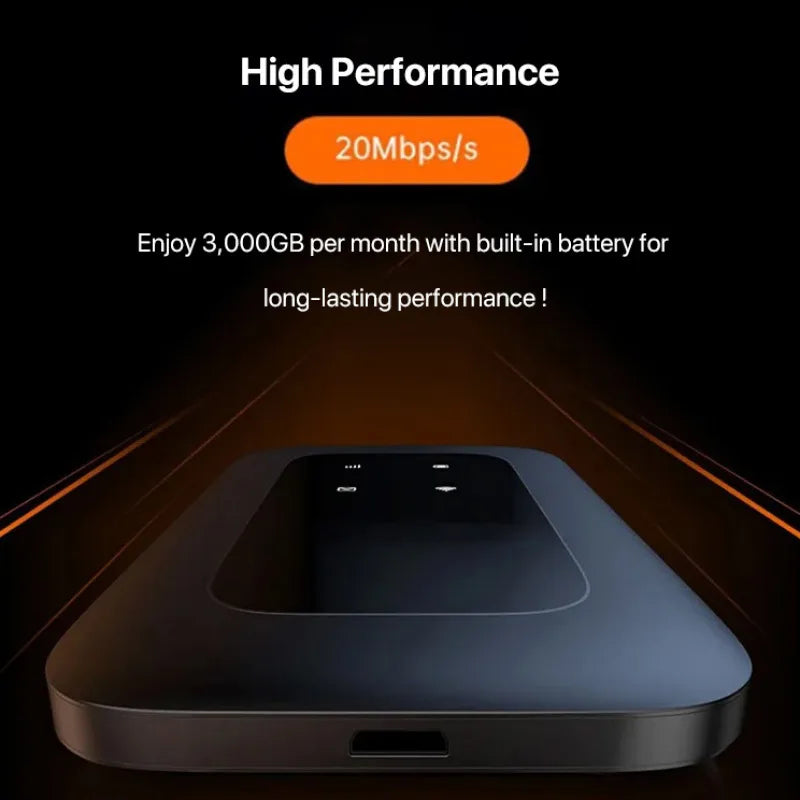 Compact Mobile WiFi Hotspot Router