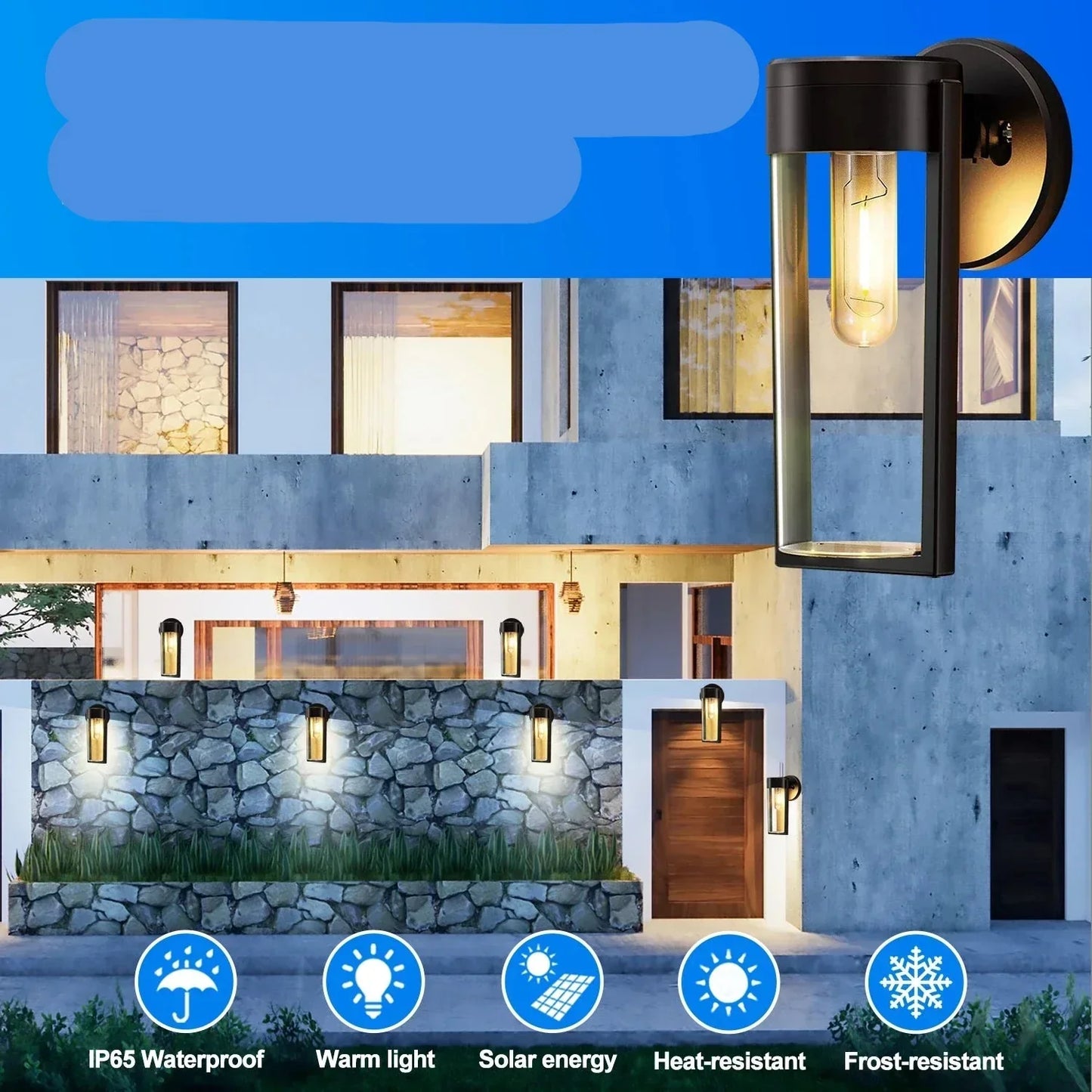 Bright Solar Powered Outdoor Garden Lights - Befez