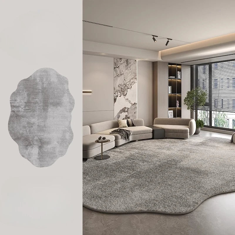 Soft Glow Plush Area Rug Lamp for Bed and Living Room