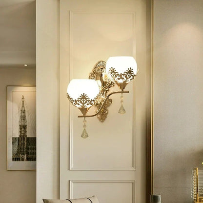 Warm Gold LED Ambient Wall Light