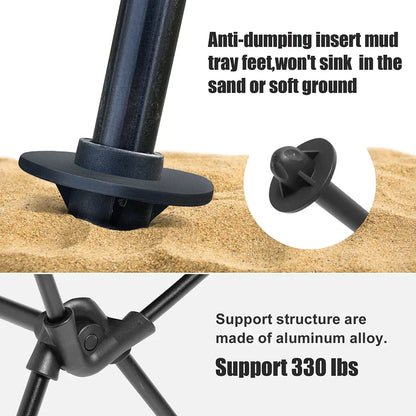Portable Outdoor Folding Chair Camping Seat