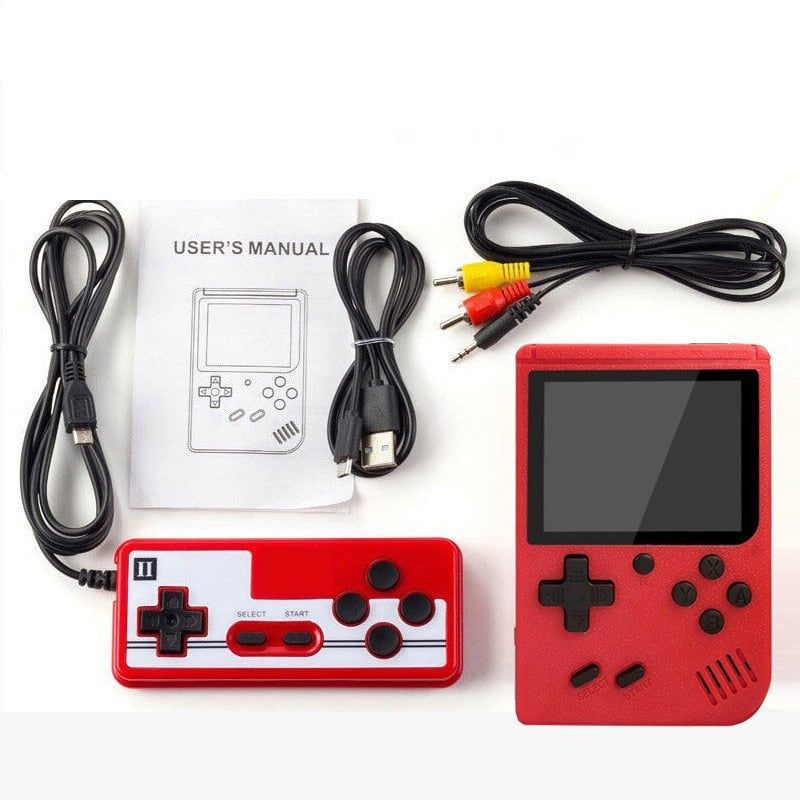 Classic Portable Gaming Console with 400 Built-In Games