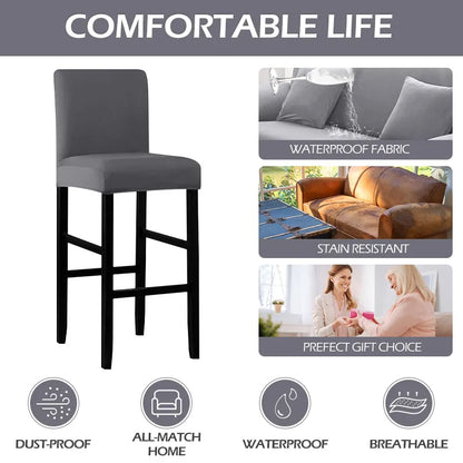 Elastic Bar Stool Slipcover