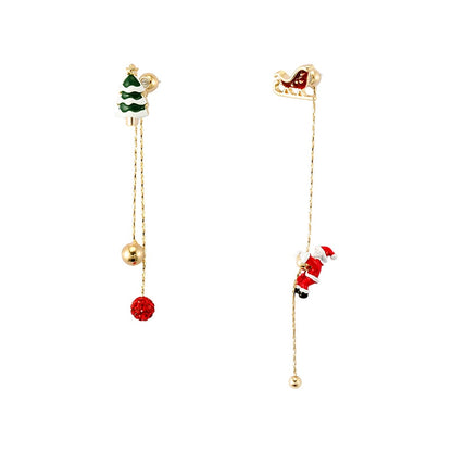 Fun Festive Holiday Dangle Earrings