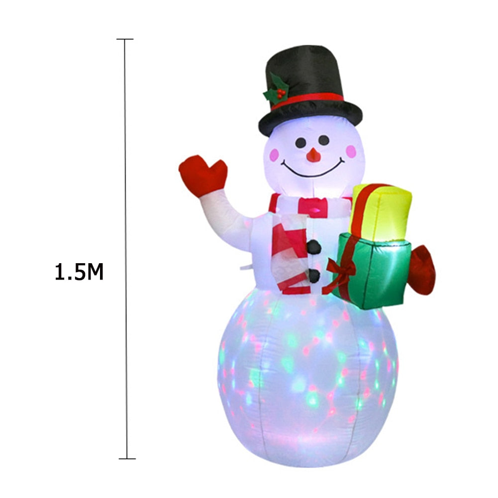 Large Inflatable LED Christmas Tree Decoration