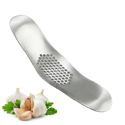 Premium Stainless Steel Garlic Crusher