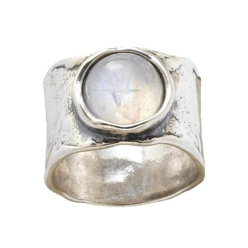 Beautiful Moonstone Sterling Silver Ring - Befez