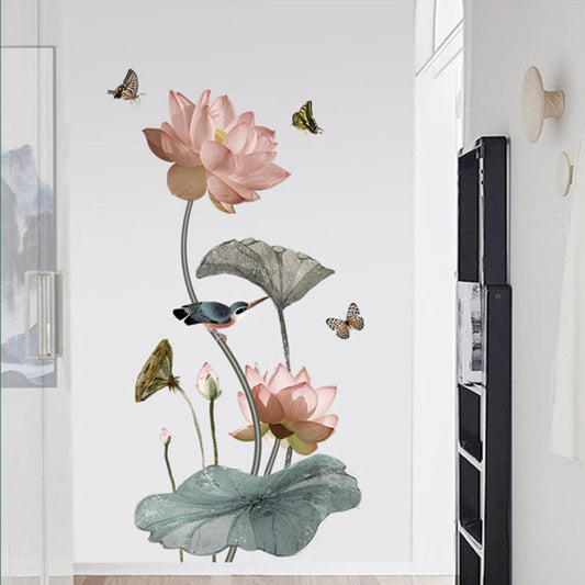 Beautiful Floral Vinyl Wall Decal Sticker - Befez