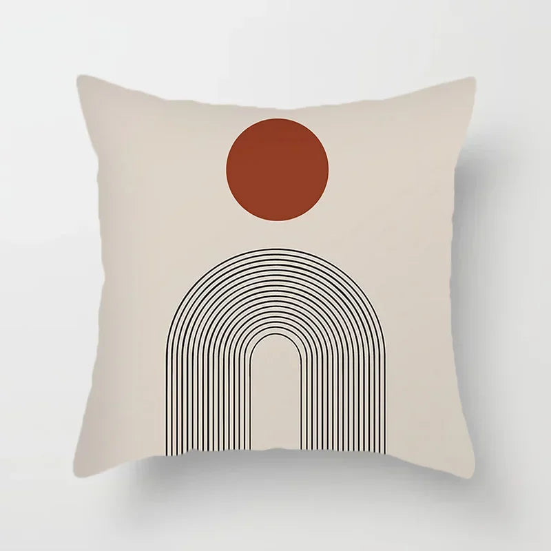 Stylish Geometric Cushion Cover