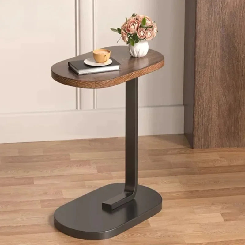 Space Saving Small End Table Modern Sleek Design