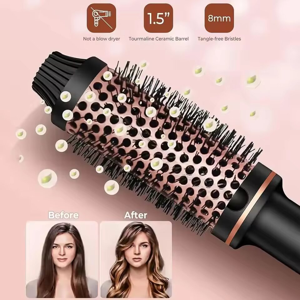 Easy Hair Curl Styling Brush