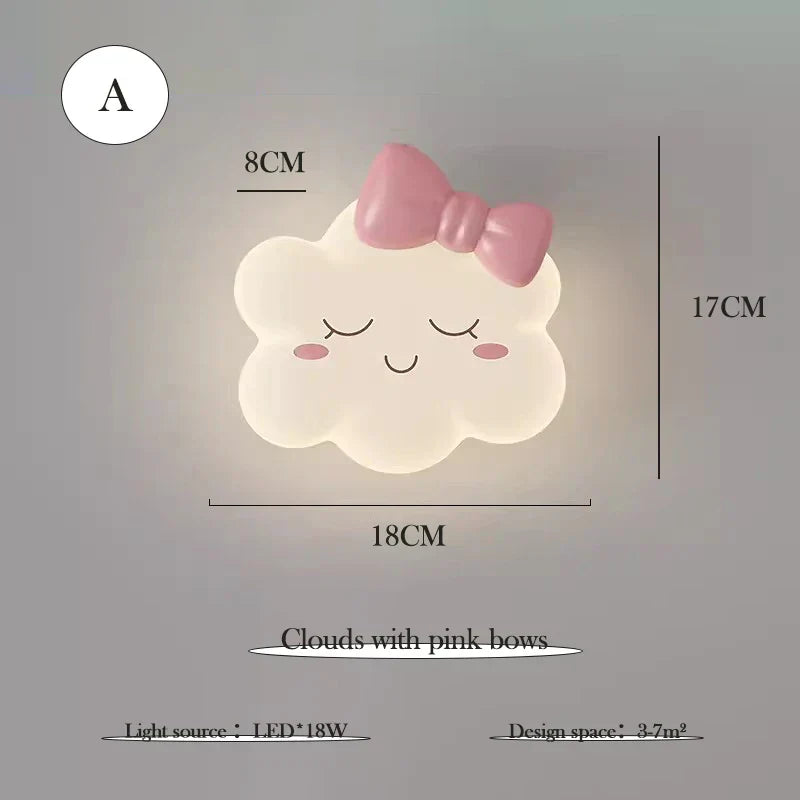 Dreamy Cloud Shaped Wall Lamp