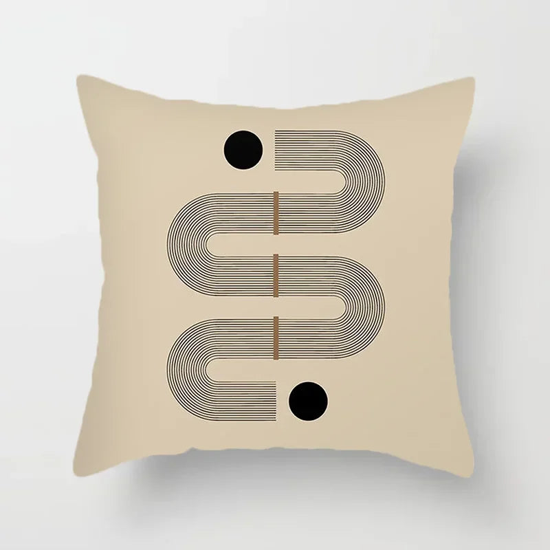 Stylish Geometric Cushion Cover