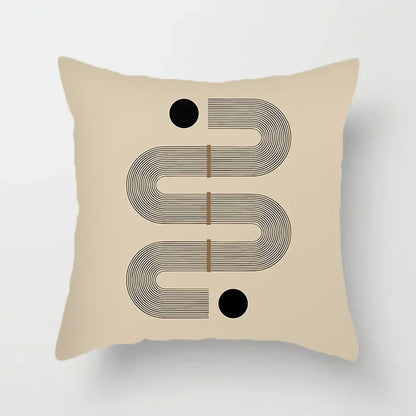 Stylish Geometric Cushion Cover