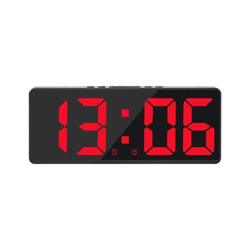 Compact LED Alarm Clock with Night Light - Befez