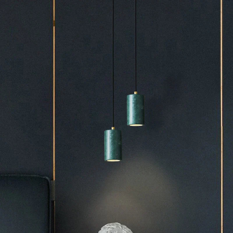 Simple Marble Drop Ceiling Light