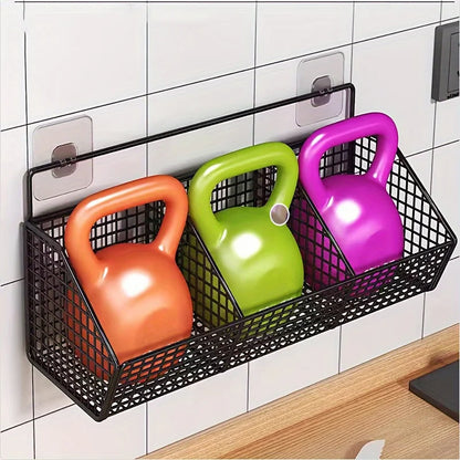 Space Saving 3 Tier Kitchen Shelf Rack - Black
