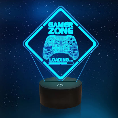 Colorful LED Gaming Night Light