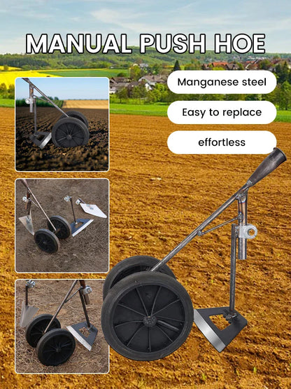 Heavy Duty Garden Hoe Tool for Weeding & Digging