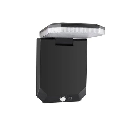 Solar Powered Outdoor Wall Lamp with Motion Sensor