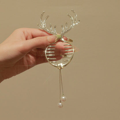 Lovely Deer Hair Tie Ponytail Clip