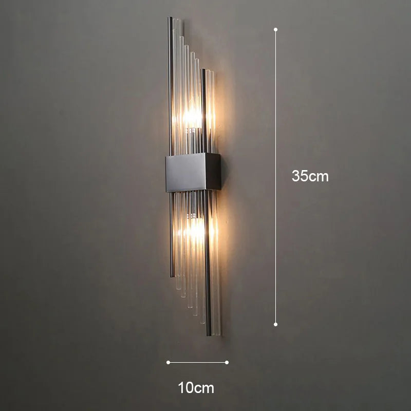 Premium Gold LED Wall Light Fixture