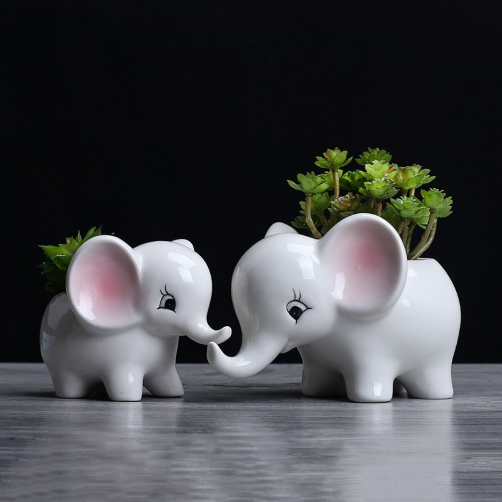Stylish Elephant Theme Home Decor Figure