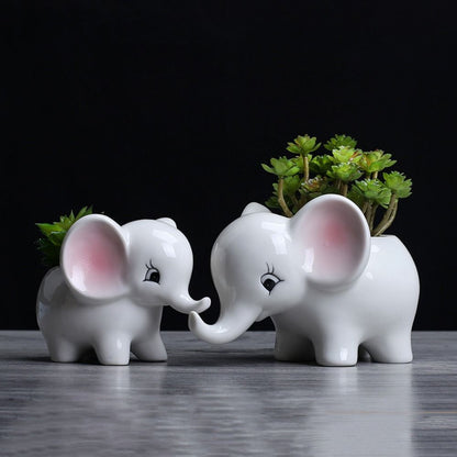 Stylish Elephant Theme Home Decor Figure