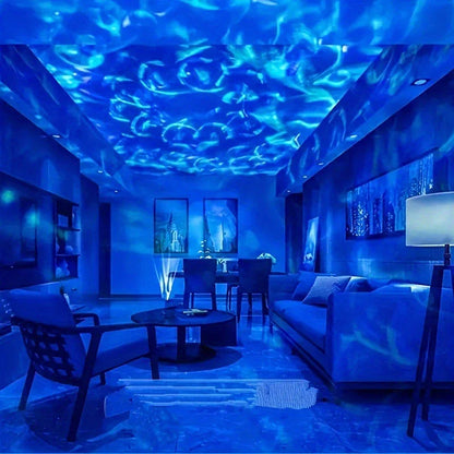 Colorful Night Light Projector with Music and Remote