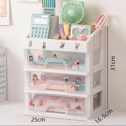 Befez | Compact Office Desk Storage Container Box