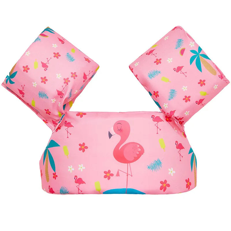 Kids Pool Float Vest with Arm Flotation Devices