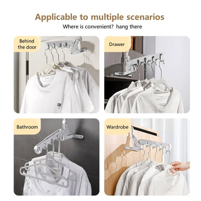 Portable Compact Folding Clothes Rack