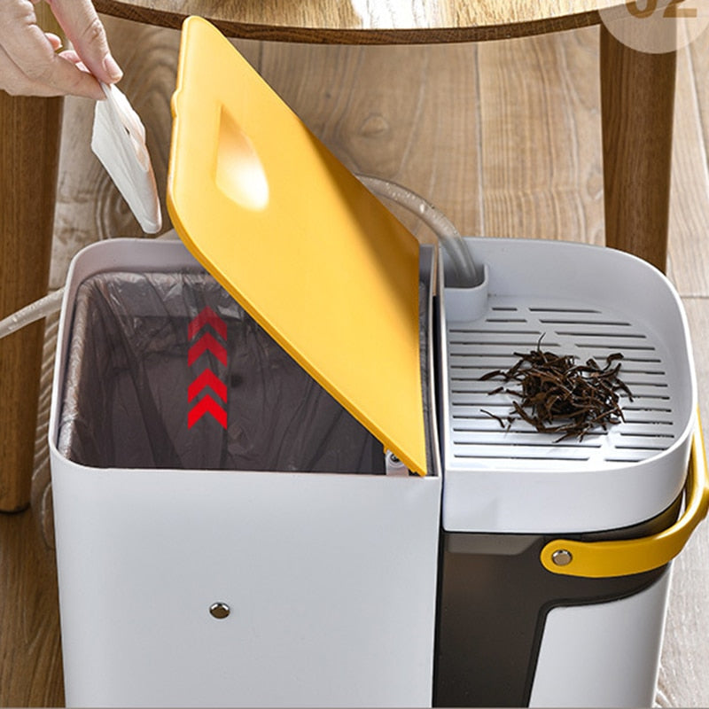 Dual Compartment Simple Recycling Bin