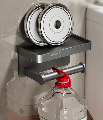 Modern Space Saving Toilet Paper Holder
