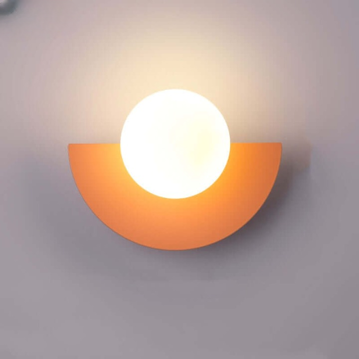 Befez | Modern Half Moon Metal Wall Light
