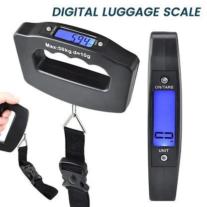 Compact Digital Travel Scale with LCD Display