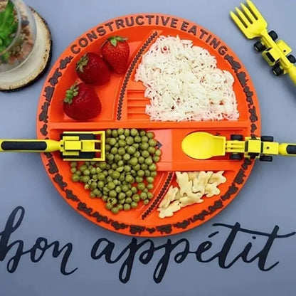 Fun Kids Construction Utensil Set