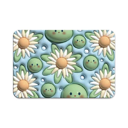 Befez | Slip Resistant Vibrant Fast Drying Bath Mat