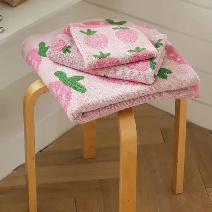 Plush Pink Beach Towel