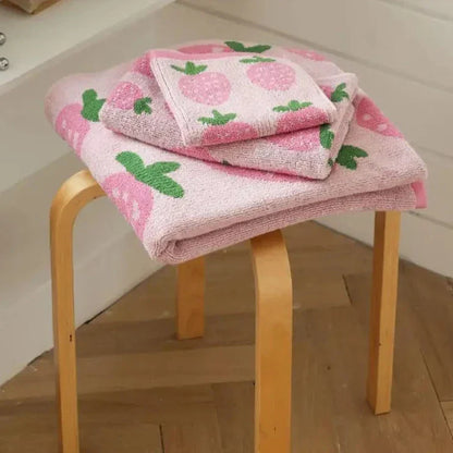 Plush Pink Beach Towel