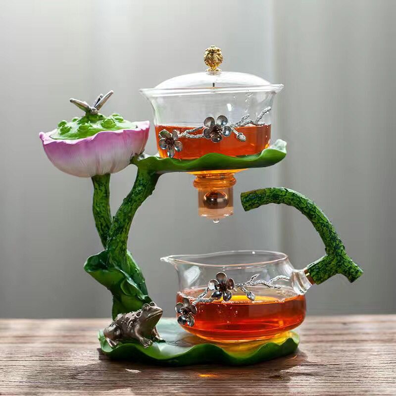 Aromatic Floral Herbal Teapot