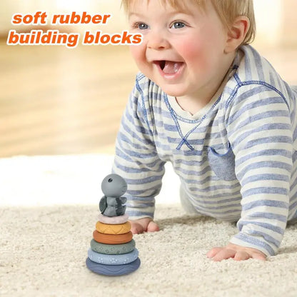 Soft Baby Stacking Toy Rings
