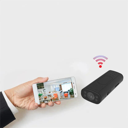 Compact Wireless Home Surveillance Camera with Motion Alert