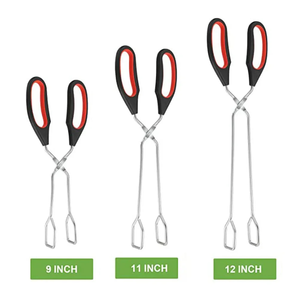 Premium BBQ Tongs with Heat Resistant Grips