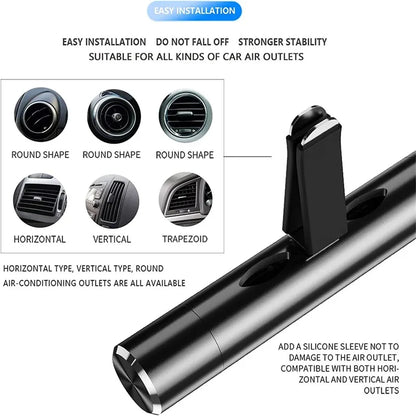 Fresh Car Air Fragrance Clip with Essential Oils